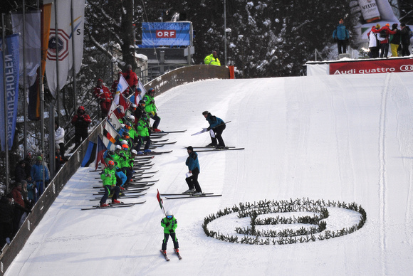Skispringen in Bischofshofen